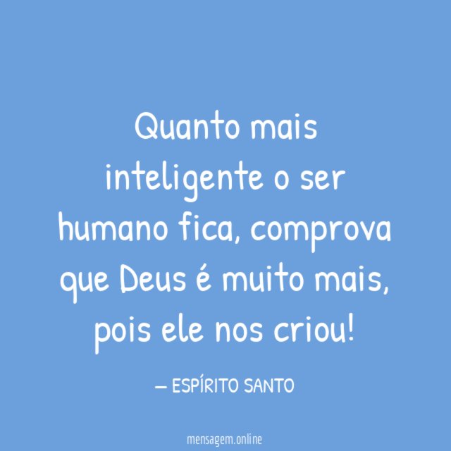 Quanto mais inteligente o ser humano fica