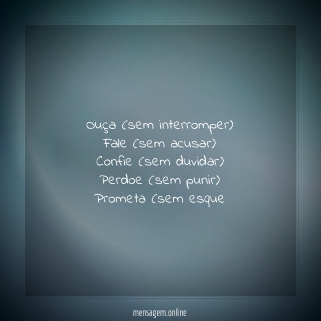 5 formas de amar e ser amado