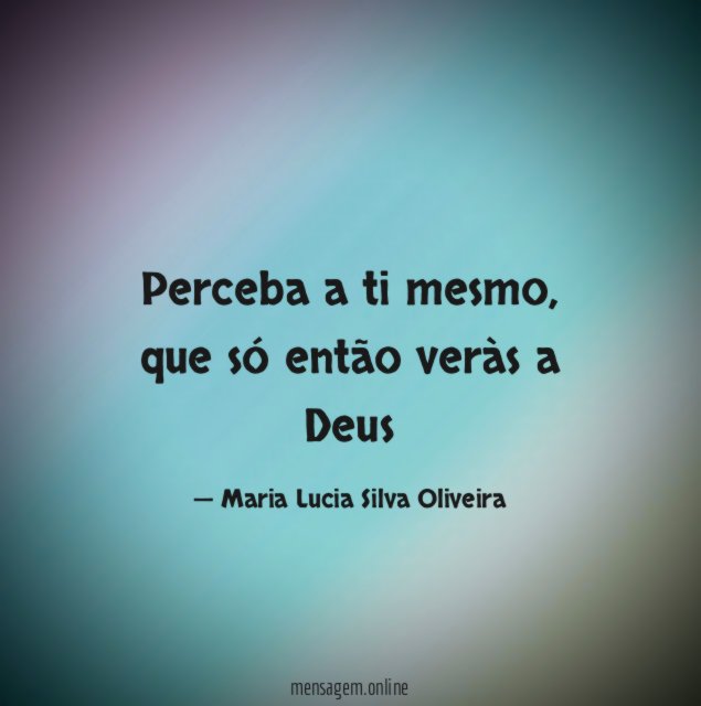 Perceba a ti mesmo