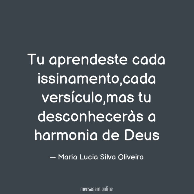 Tu aprendeste cada issinamento