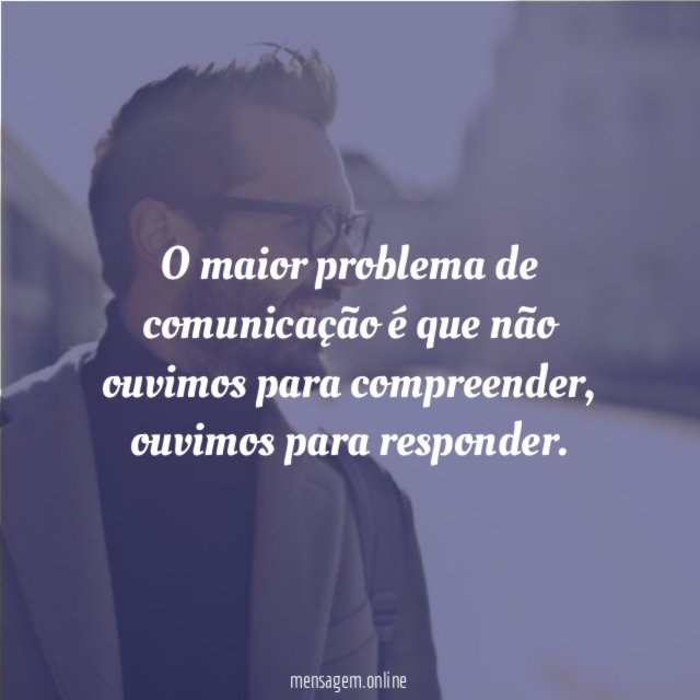 Problema de comunicação