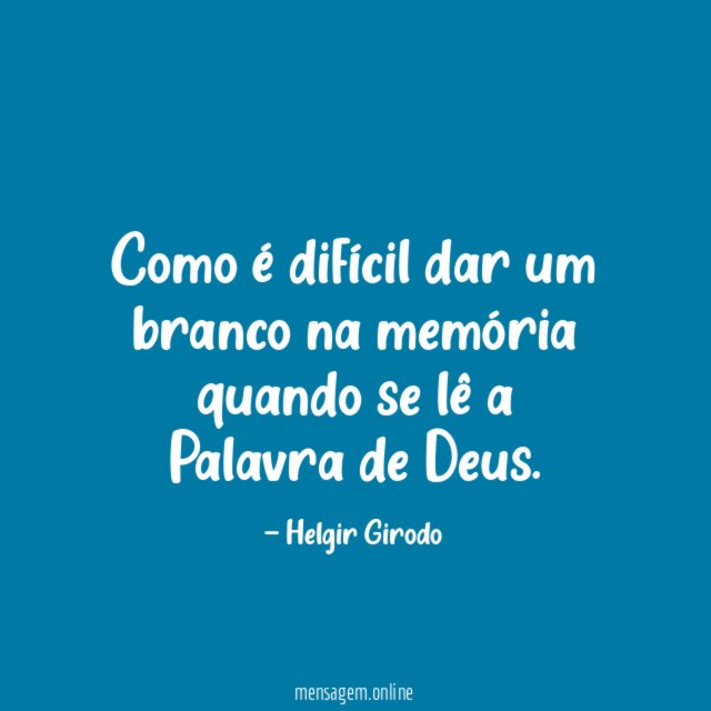 Como é difícil dar um branco na memória
