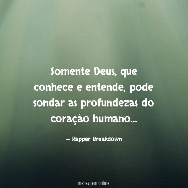 Somente Deus