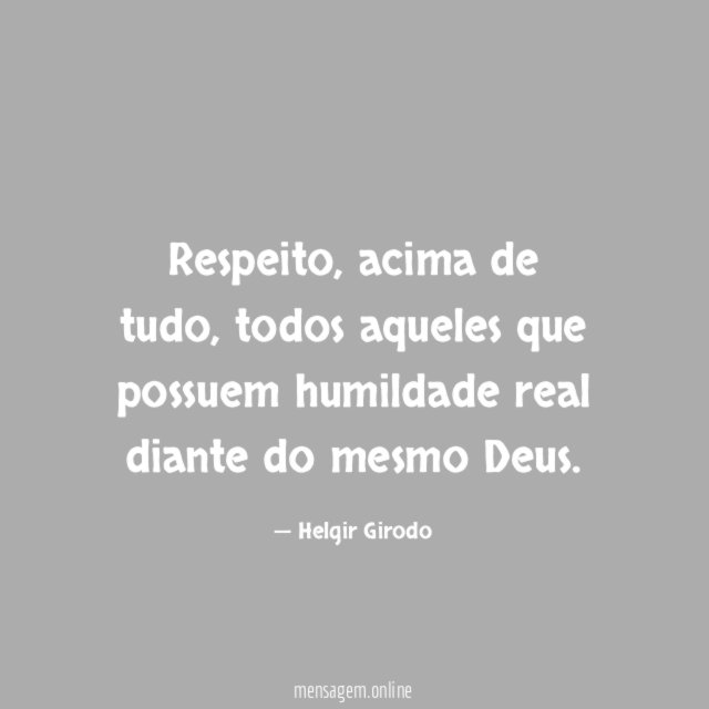 Respeito