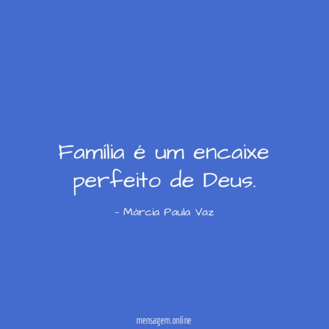 Família é um encaixe perfeito de Deus