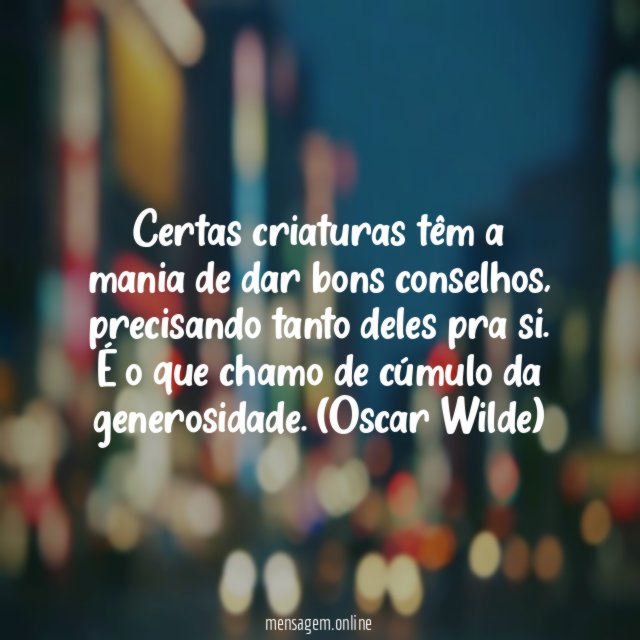 Bons conselhos