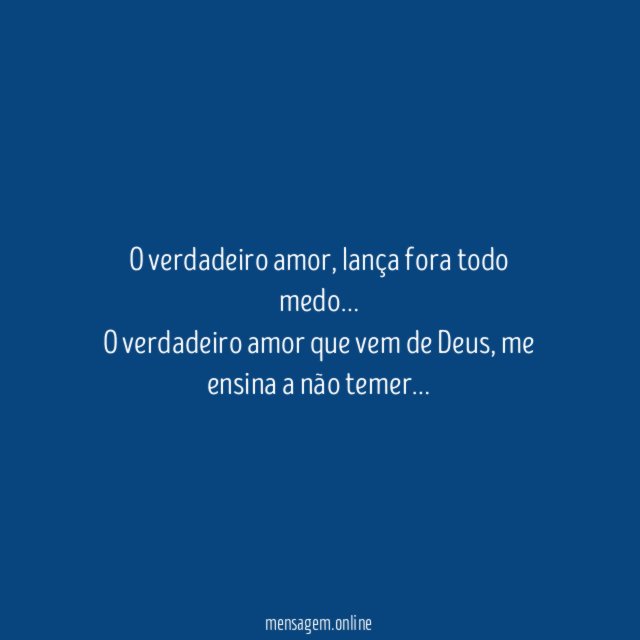 O verdadeiro amor