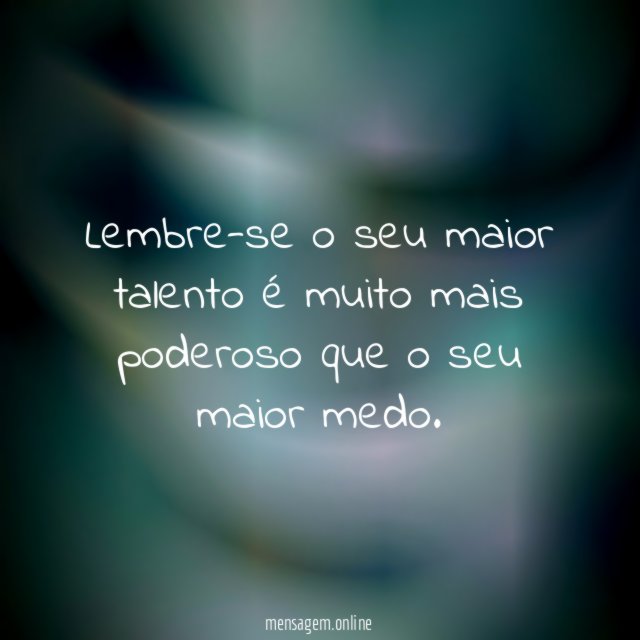 Nunca se esqueça