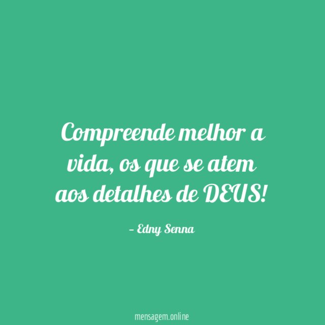 Compreende melhor a vida