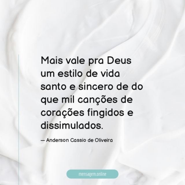 Mais vale pra Deus um estilo de vida