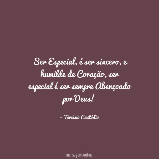 Ser Especial