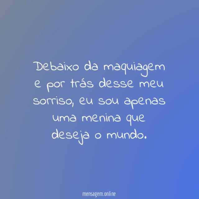 Apenas uma menina