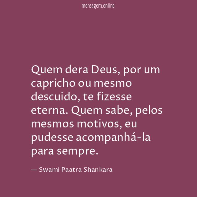 Quem dera Deus