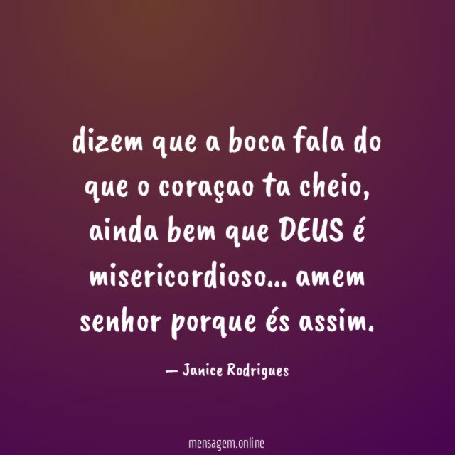 dizem que a boca fala do que o coraçao ta cheio