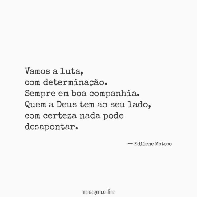 Vamos a luta
