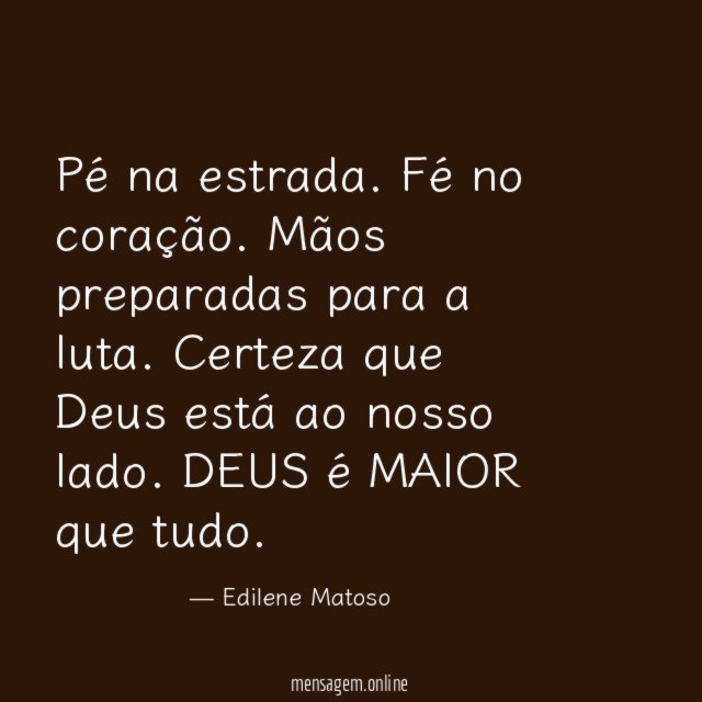 Pé na estrada