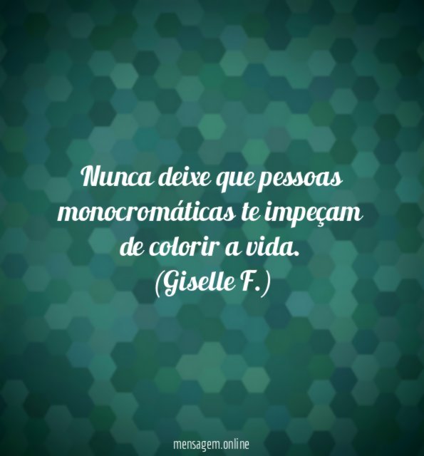 Pessoas monocromáticas