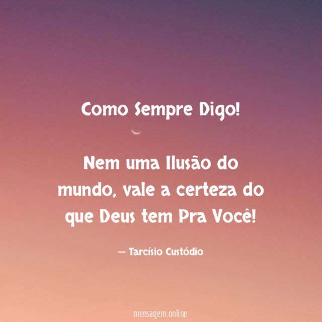 Como Sempre Digo