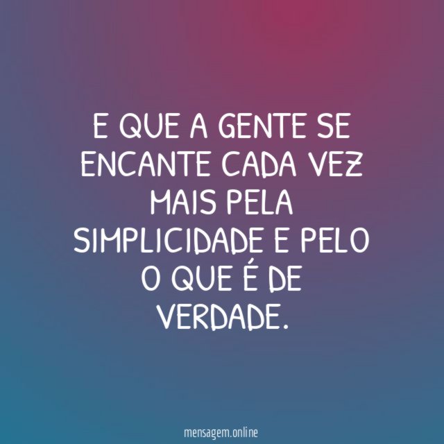 Simplicidade