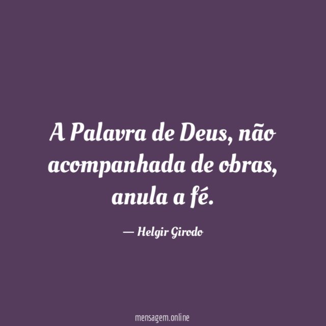 A Palavra de Deus