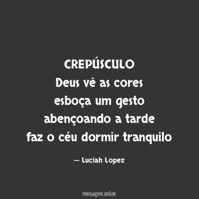 CREPÚSCULO