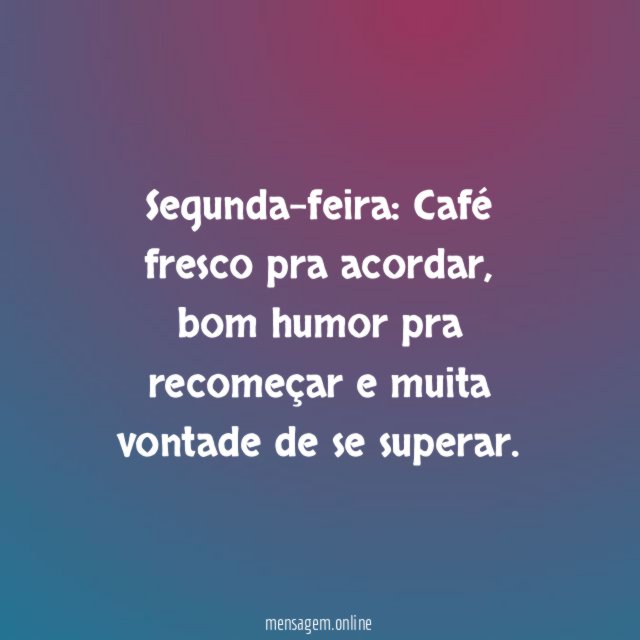 Bom humor pra recomeçar
