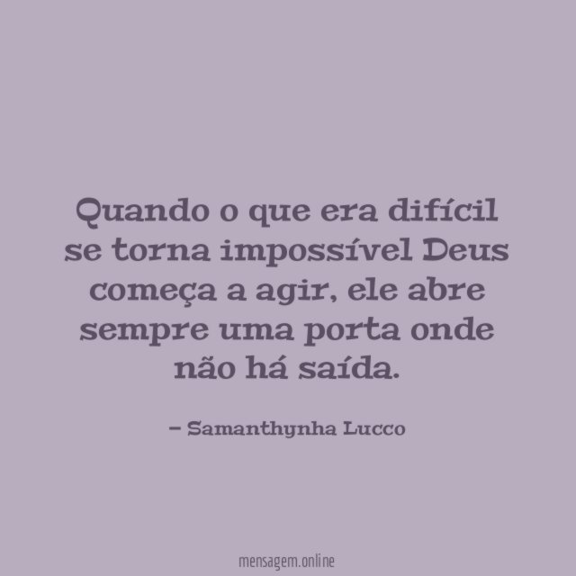 Quando o que era difícil se torna impossível