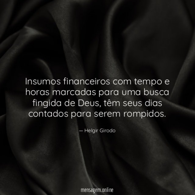 Insumos financeiros com tempo e horas marcadas para