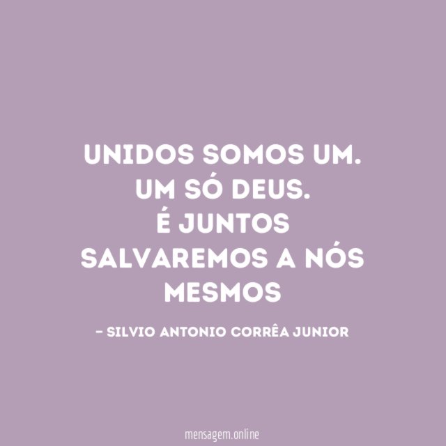 Unidos somos um
