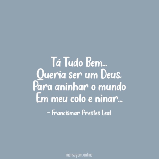 Tá Tudo Bem…