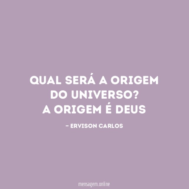 Qual será a origem do universo