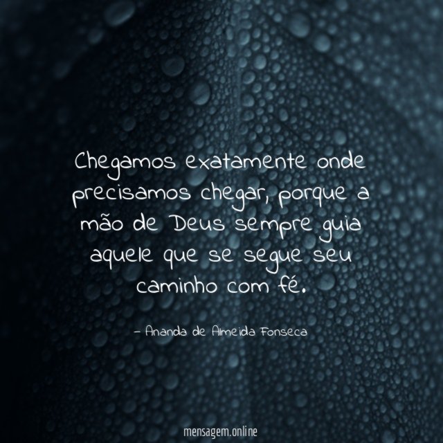 Chegamos exatamente onde precisamos chegar