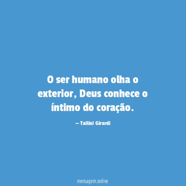O ser humano olha o exterior