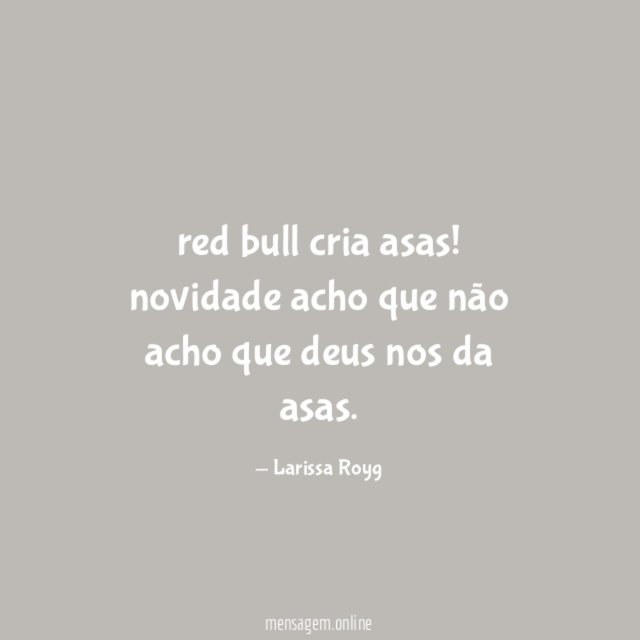 red bull cria asas