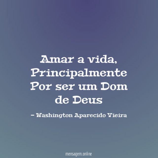 Amar a vida