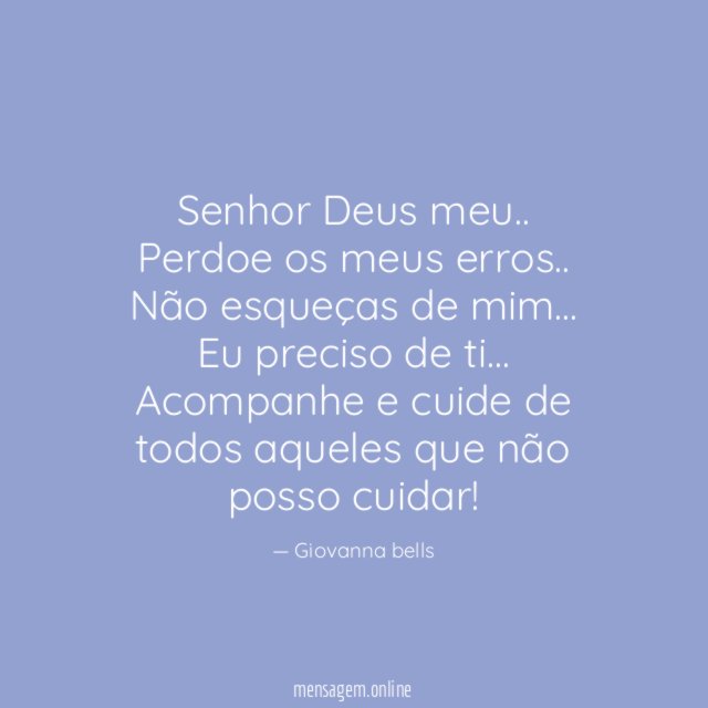 Senhor Deus meu