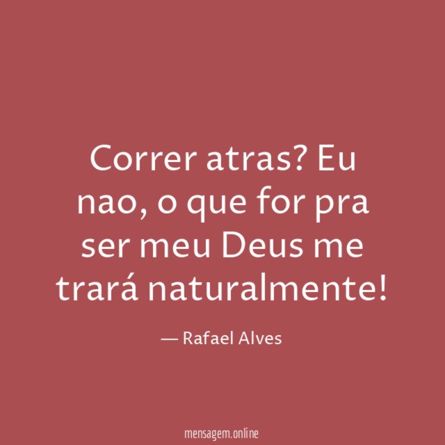 Correr atras