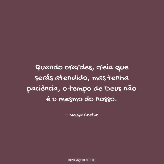 Quando orardes