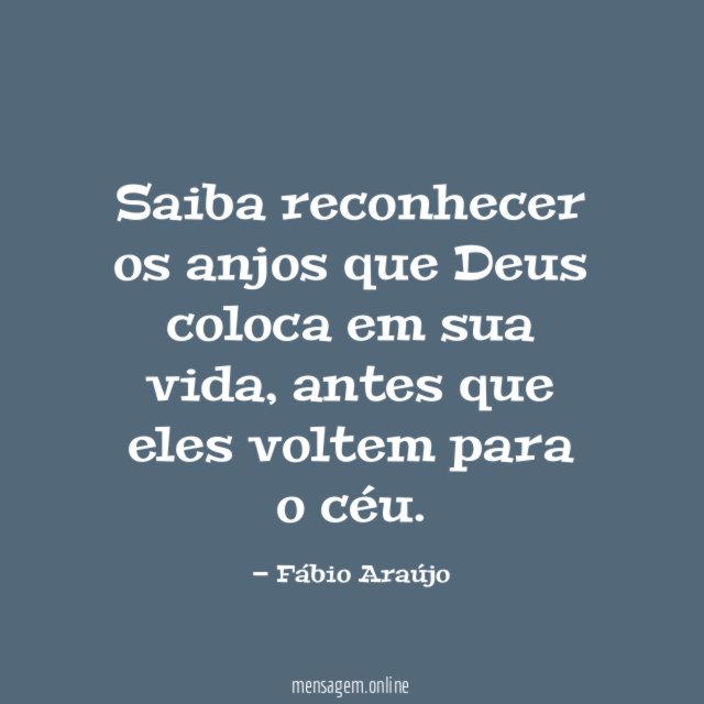 Saiba reconhecer os anjos que Deus coloca em sua vida