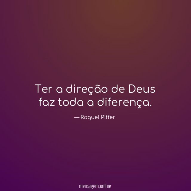 Ter a direção de Deus faz toda a diferença