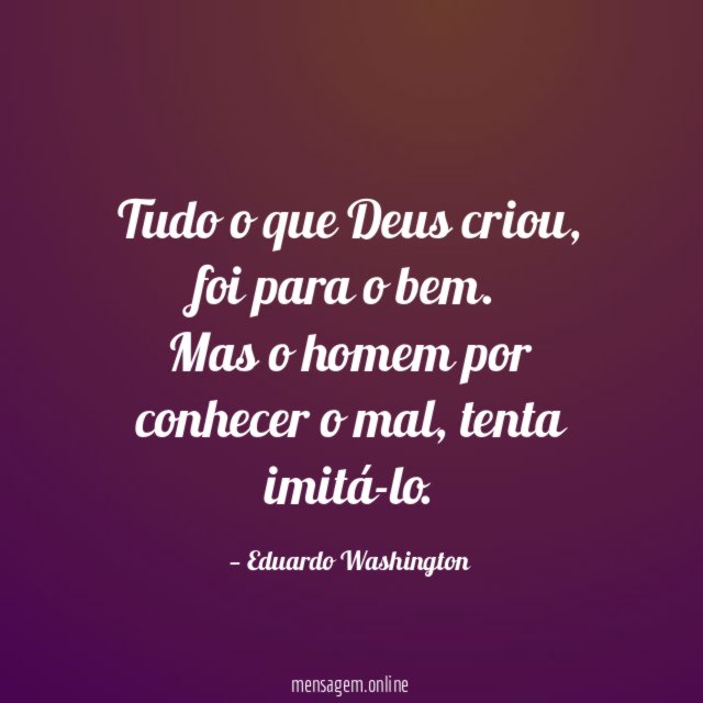 Tudo o que Deus criou