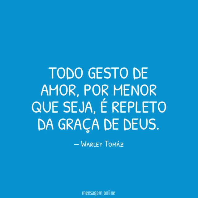 Todo gesto de amor