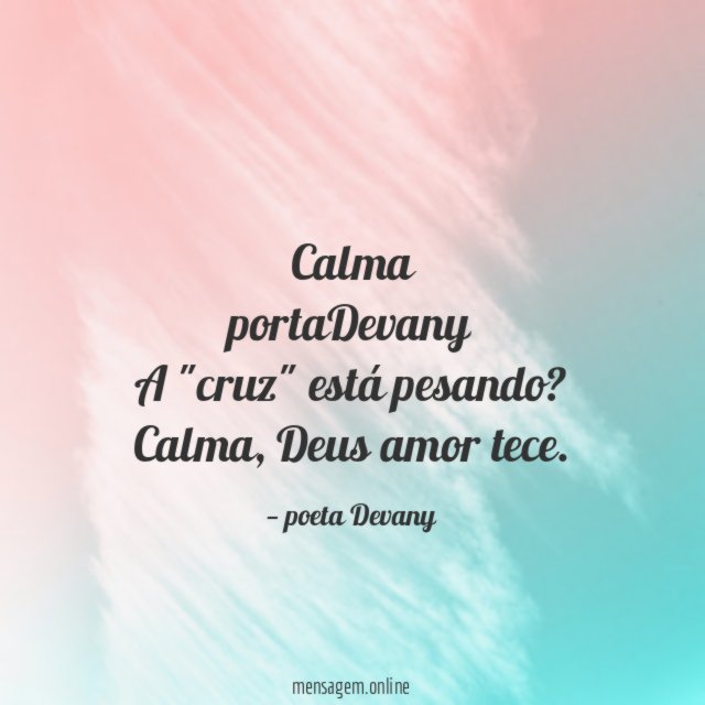 Calma
portaDevany