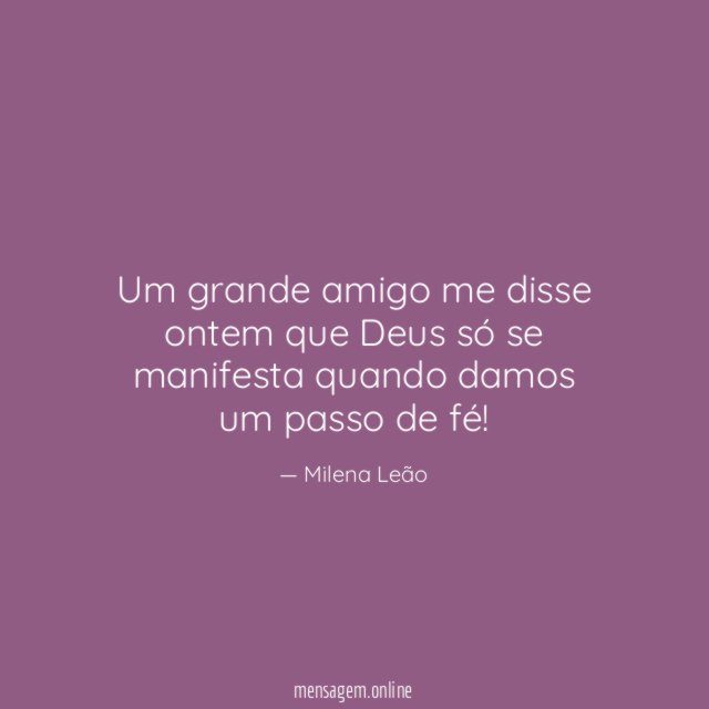 Um grande amigo me disse ontem que Deus