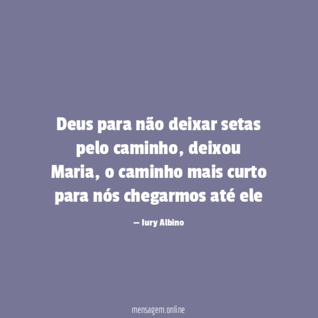 Deus para não deixar setas pelo caminho