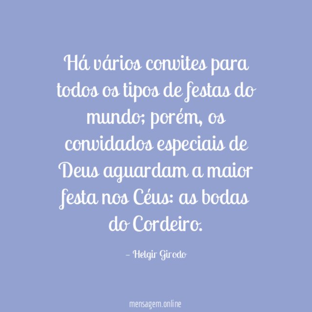 Há vários convites para todos os tipos de festas do mundo
