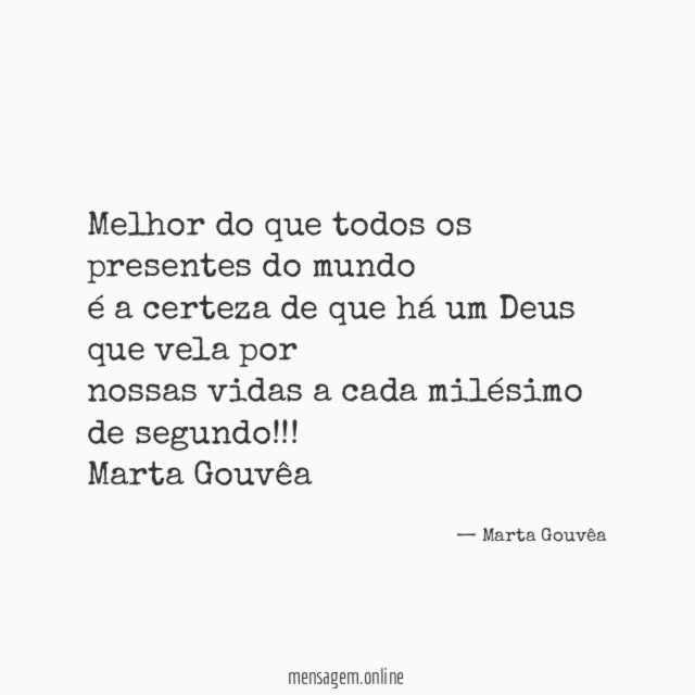 Melhor do que todos os presentes do mundo é
