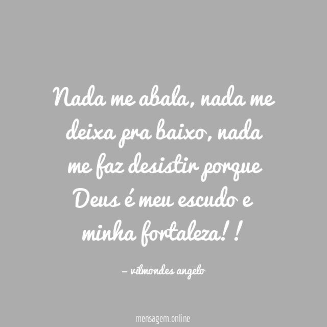 Nada me abala