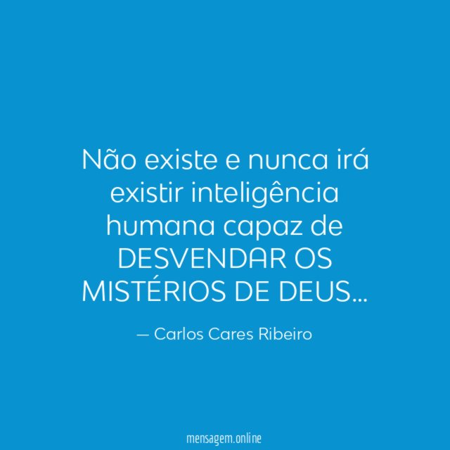 Não existe e nunca irá existir inteligência humana