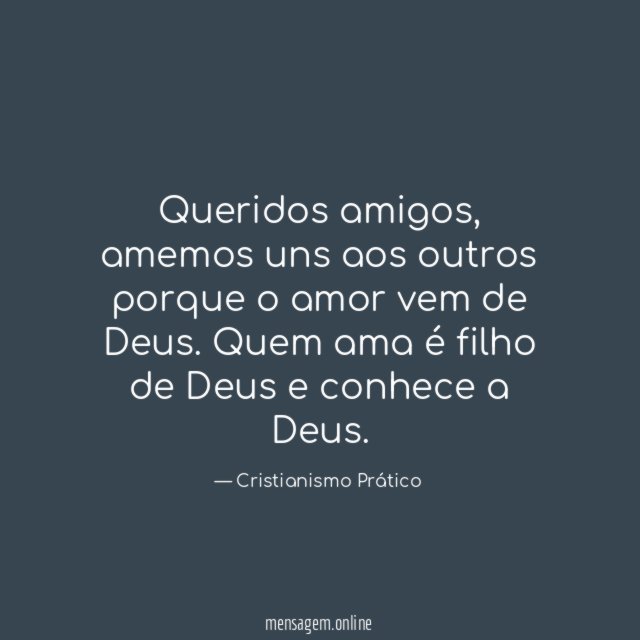 Queridos amigos